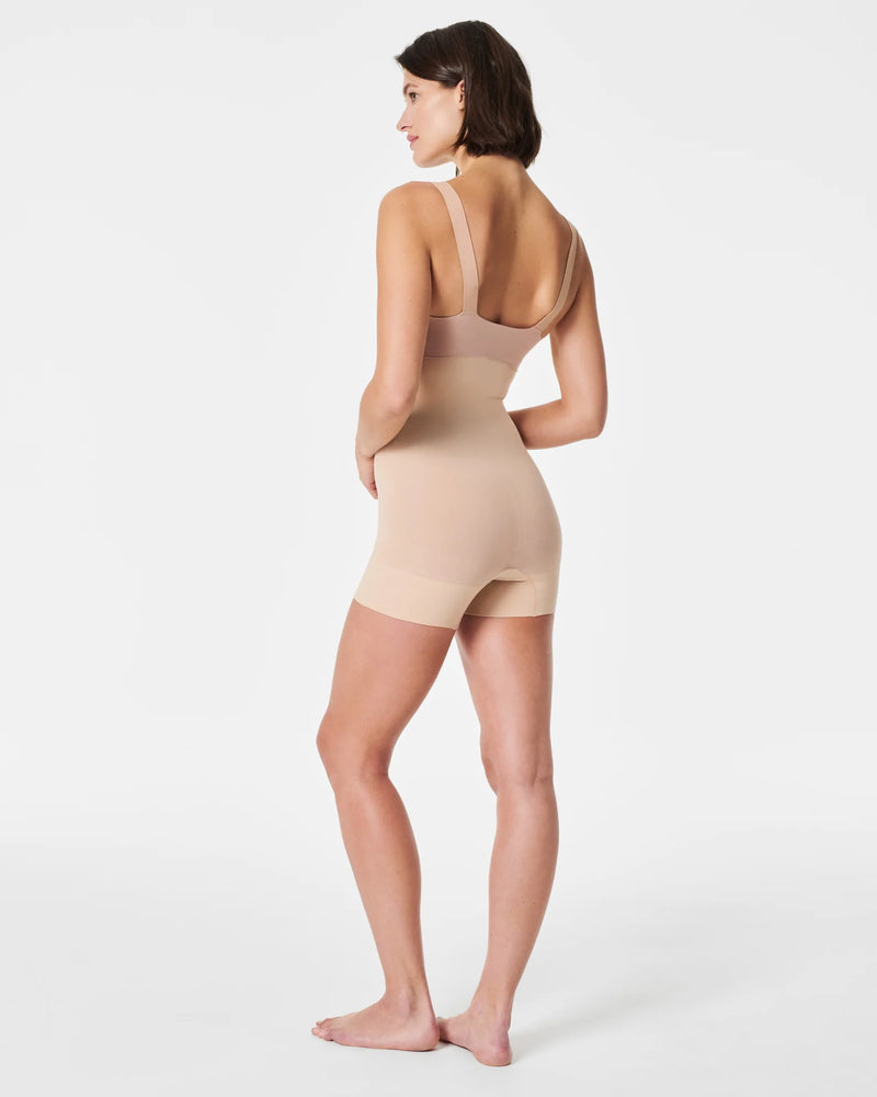 Spanx - Everyday Seamless Shaping High-Waisted Shorty | Soft Nude