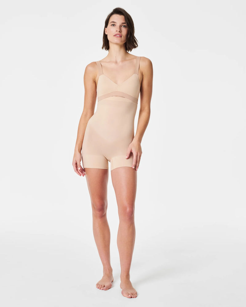 Spanx - Everyday Seamless Shaping High-Waisted Shorty | Soft Nude