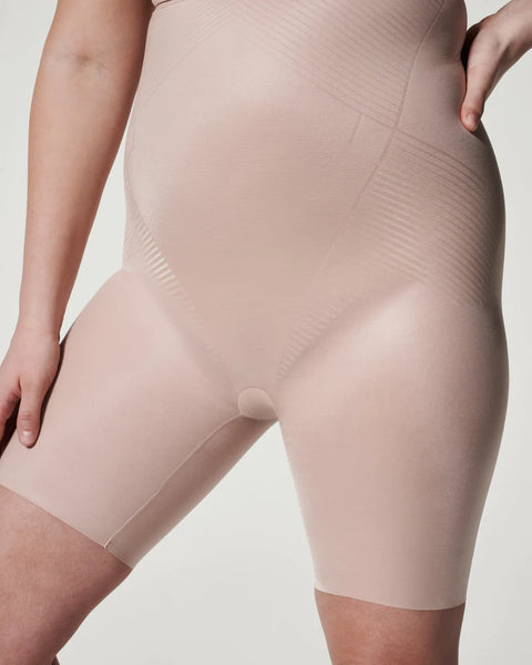 Spanx - Thinstincts High Waisted Mid Thigh Short – Peachie Lingerie