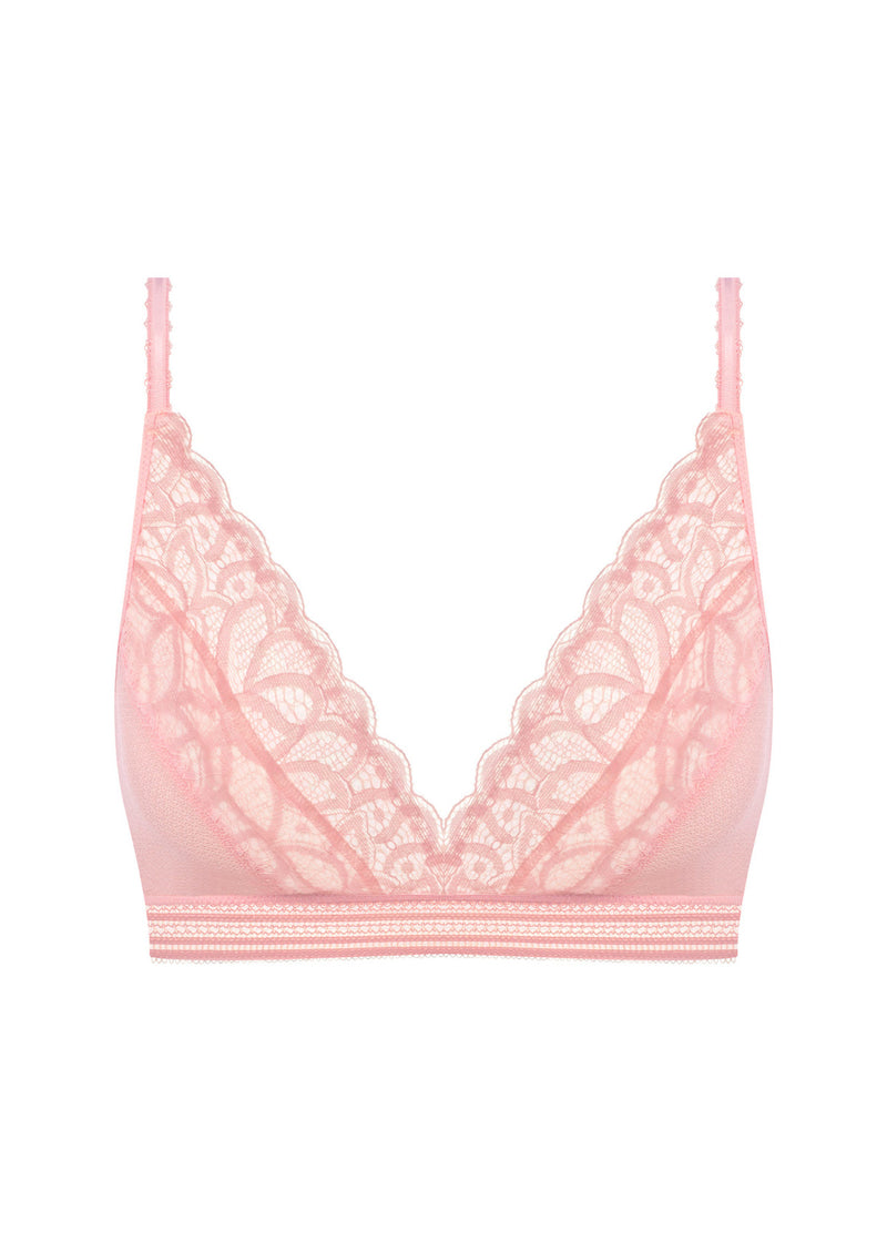 Wacoal - Raffine Wirefree Bralette | Silver Pink