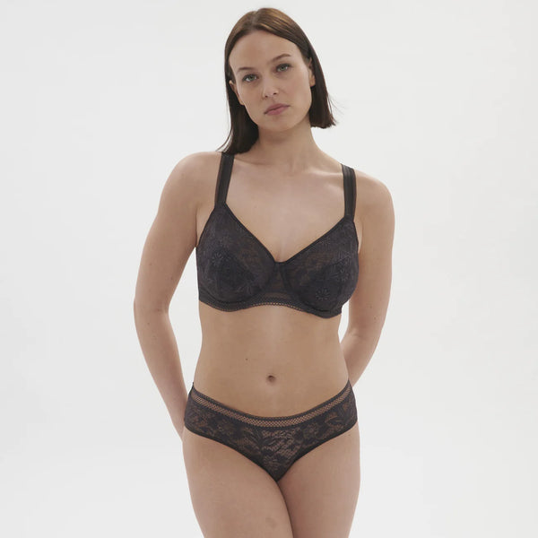 Simone Perele - Vertige Full Cup Control Bra | Deep Charcoal