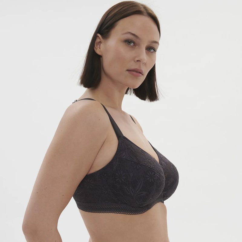 Simone Perele - Vertige Full Cup Control Bra | Deep Charcoal