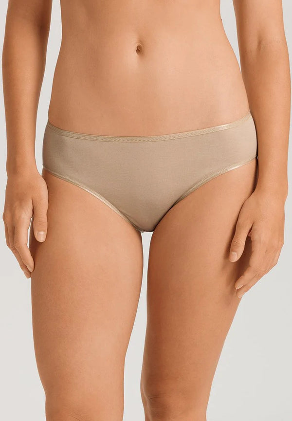 Hanro - Cotton Seamless Midi Brief | AW25