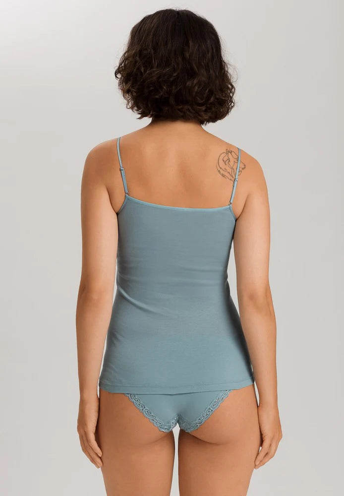 Hanro - Cotton Seamless Spaghetti  Singlet