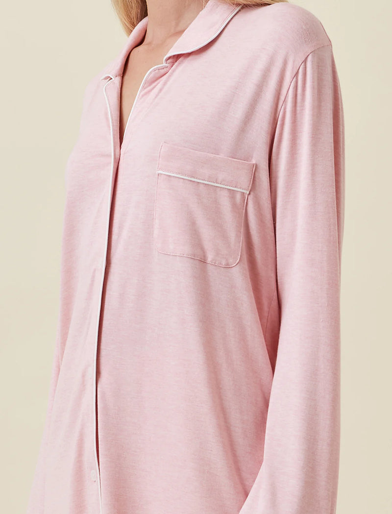 Papinelle - Kate Modal Soft Full Length PJ Set | Papinelle Pink