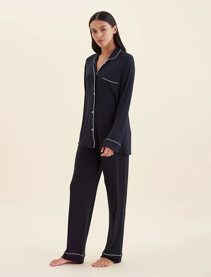 Papinelle - Kate Model Soft Full Length PJ Set | Winter Blue