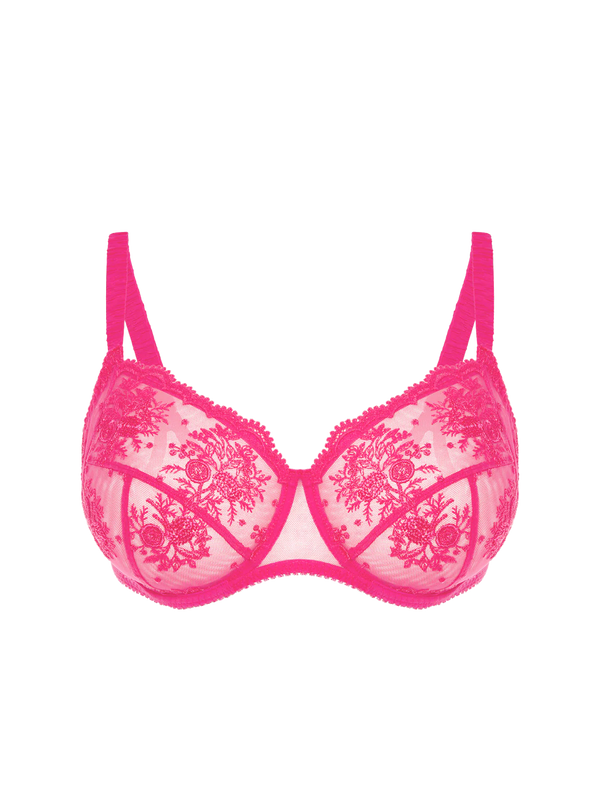 Simone Perele - Intrigue Full Cup Support Bra | Disco  Pink