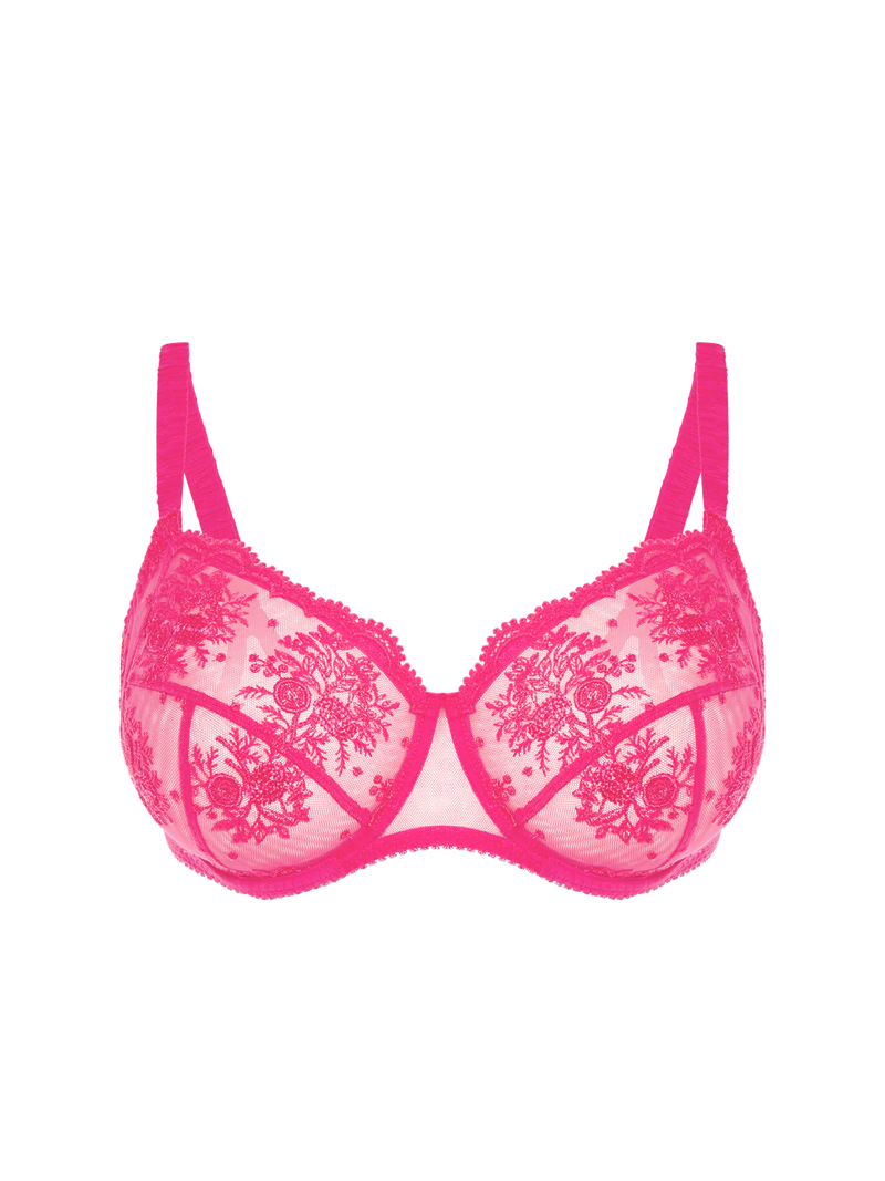 Simone Perele - Intrigue Full Cup Support Bra | Disco  Pink