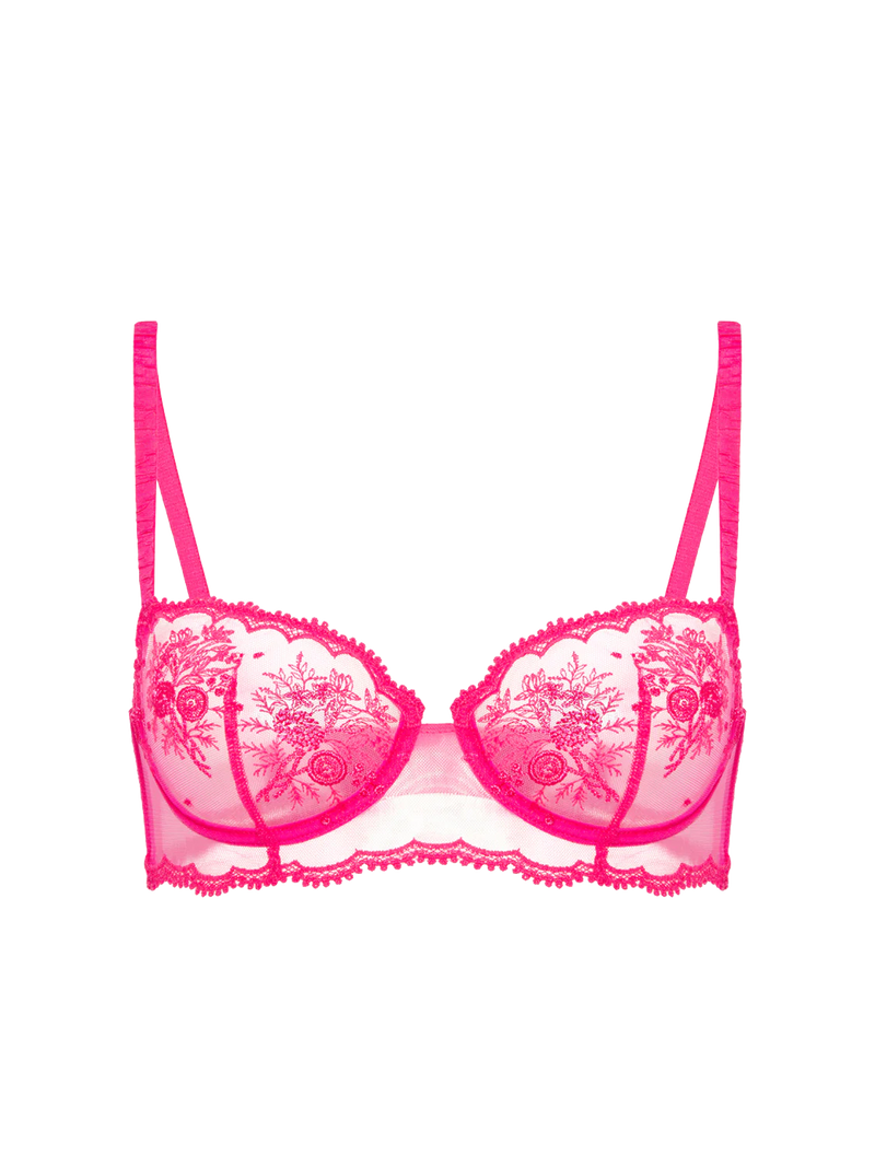 Simone Perele - Intrigue Half Cup Bra | Disco Pink