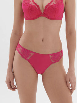 Simone Perele - Intrigue Bikini  Brief | Disco Pink