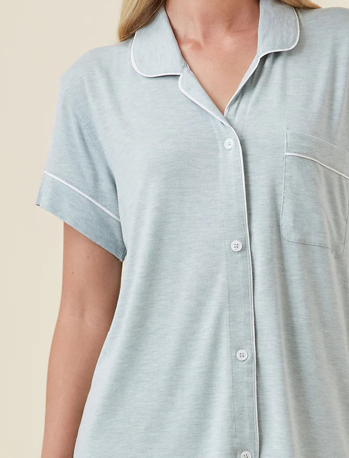 Papinelle - Kate Modal Soft Boxer PJ | Sage