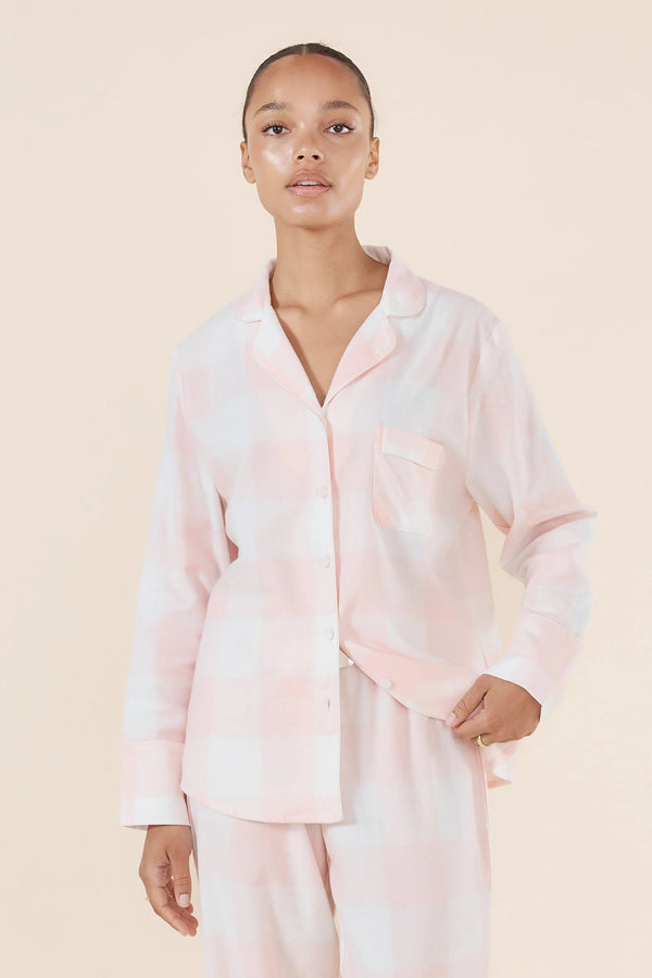 Gingerlilly - Emery Check Cotton PJ Set