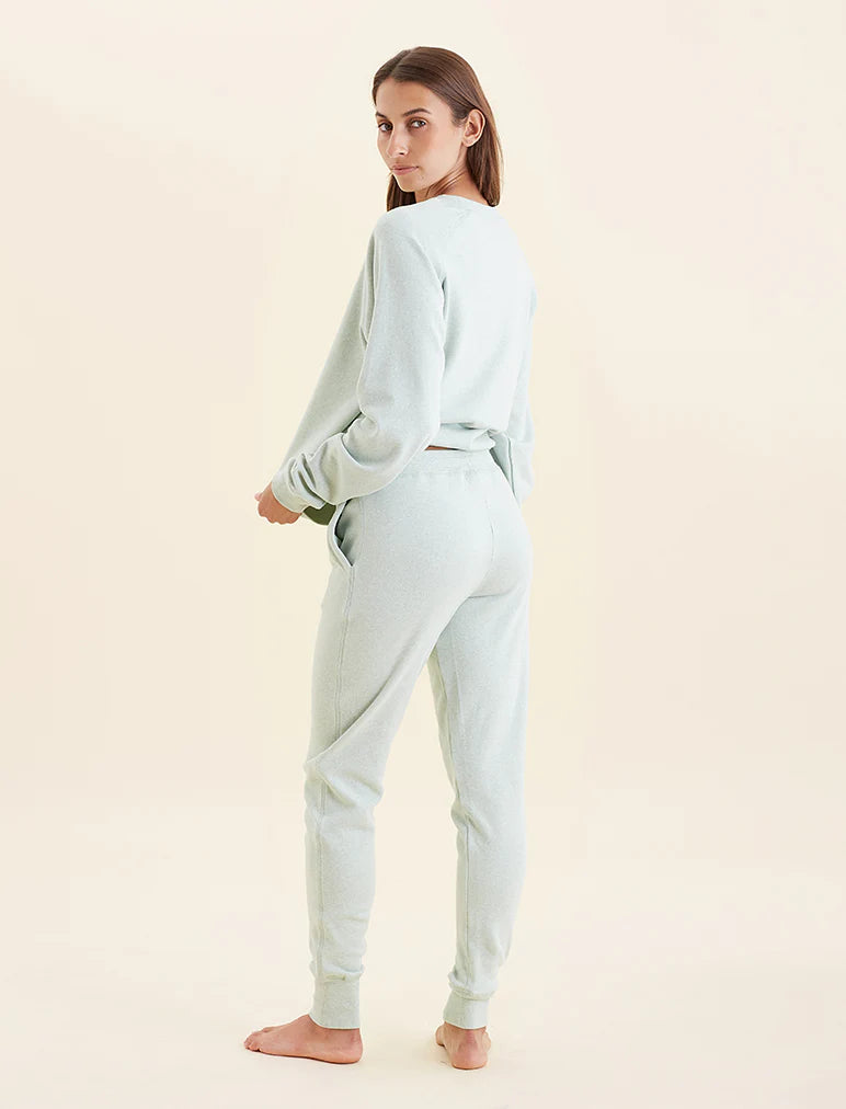 Papinelle - So Soft Fleecy Loungepant - Light Moss