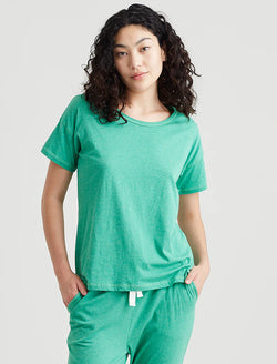 Papinelle - Jada Organic Cotton Knit Tee | Spearmint