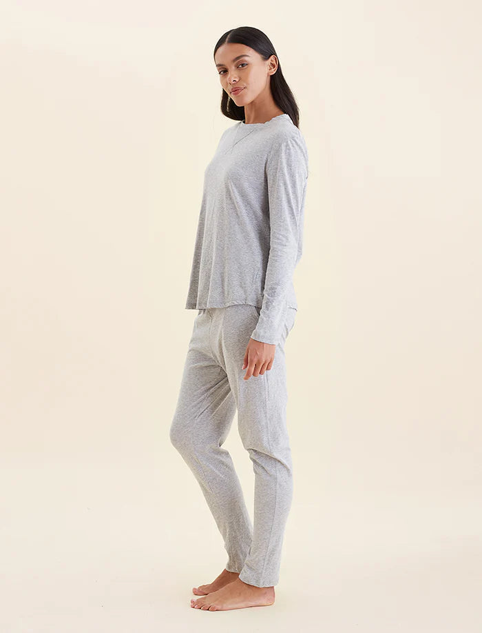 Papinelle - Jada Organic Cotton Knit LS Tee