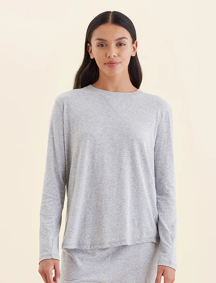 Papinelle - Jada Organic Cotton Knit LS Tee