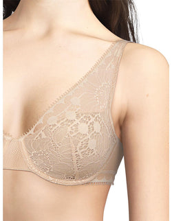 Chantelle - Day to Night Plunge Spacer Bra | Golden Beige