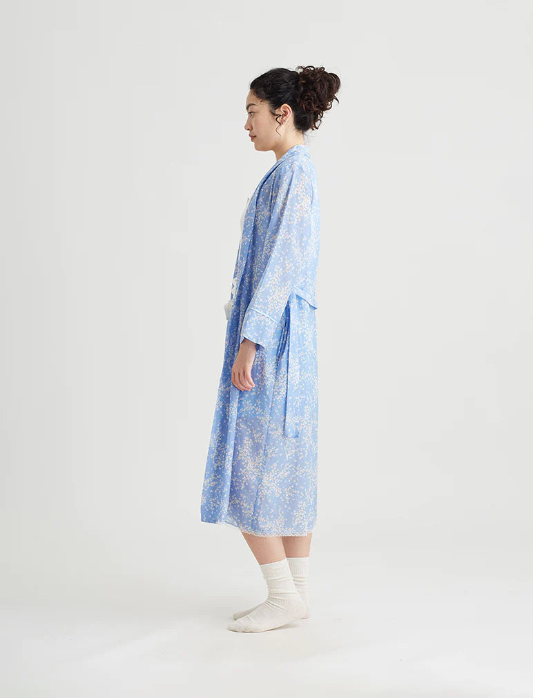 Papinelle - Cheri Blossom Maxi Robe | Powder Blue