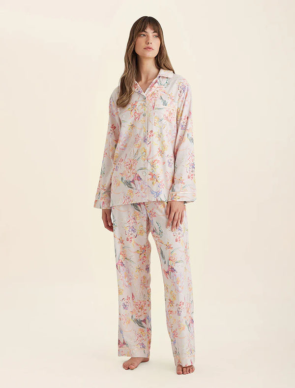 Papinelle - Bailey Cosy Full Length PJ Set | Champagne