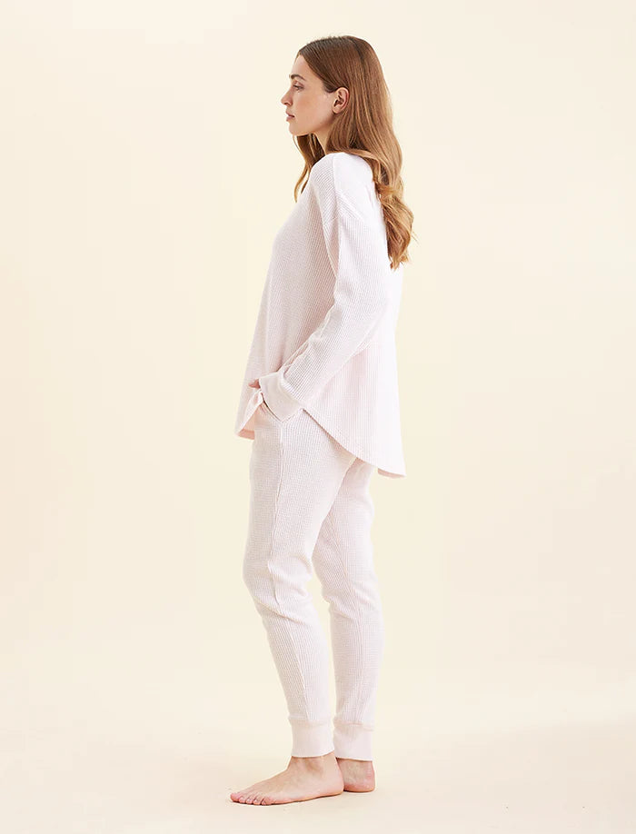 Papinelle - Super Soft Waffle LS Relaxed  Top