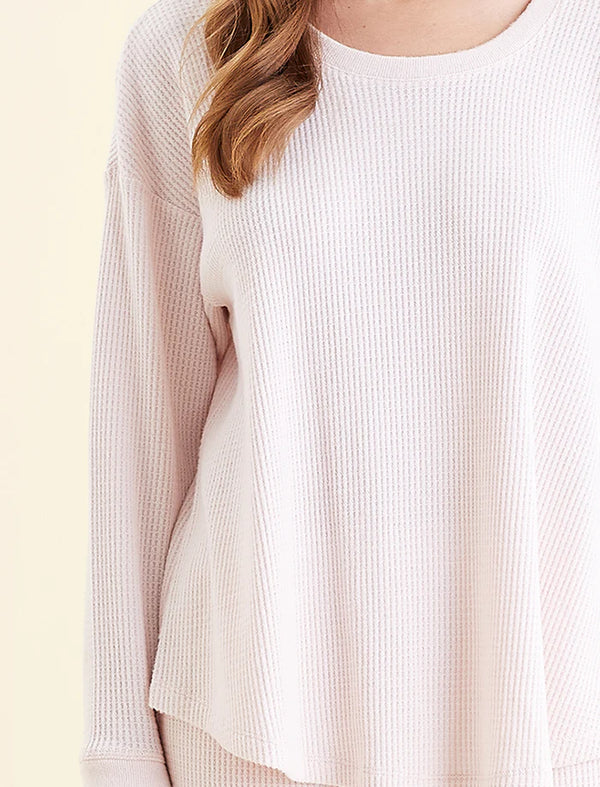 Papinelle - Super Soft Waffle LS Relaxed  Top