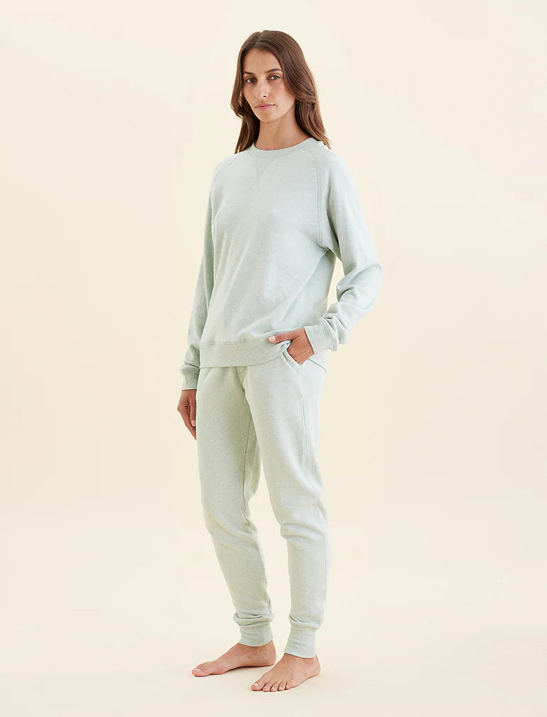 Papinelle - So Soft Fleecy Pullover | Light Moss