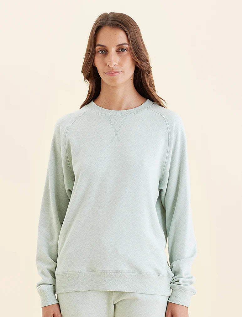 Papinelle - So Soft Fleecy Pullover | Light Moss