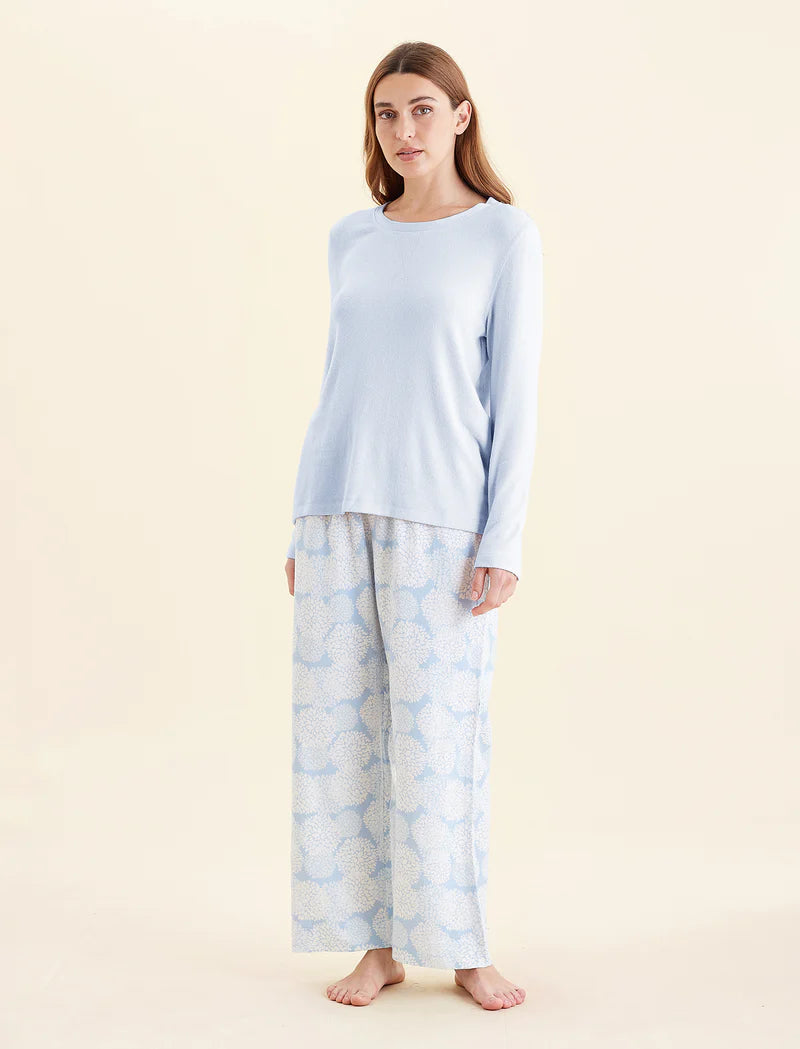Papinelle - Snowball Cosy FL Pant & Feather Soft Top | Winter Blue
