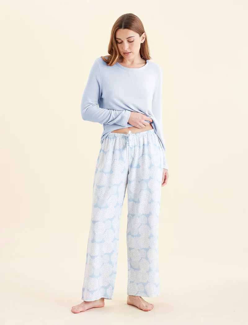 Papinelle - Snowball Cosy FL Pant & Feather Soft Top | Winter Blue