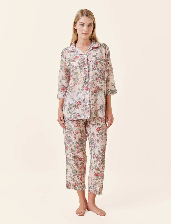 Papinelle - Layla Crop PJ Set | Pink
