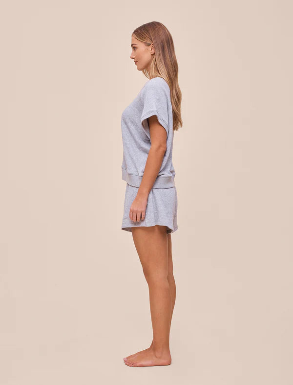 Papinelle - Most Wanted Short Sleeve Top | Grey