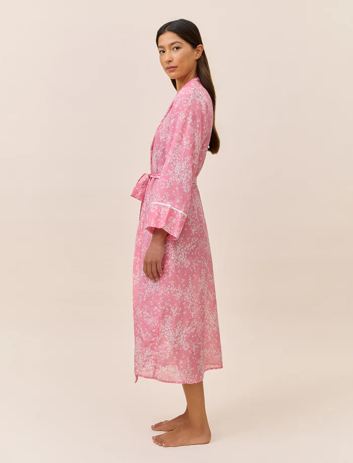 Papinelle - Cheri Blossom Maxi Robe | Pink Lemonade