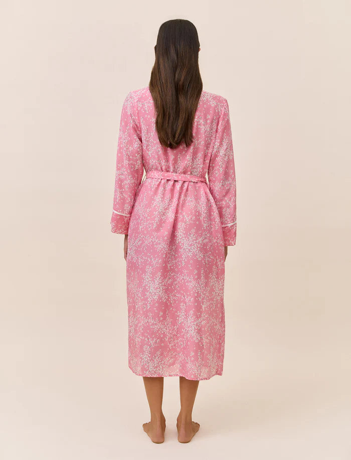 Papinelle - Cheri Blossom Maxi Robe | Pink Lemonade