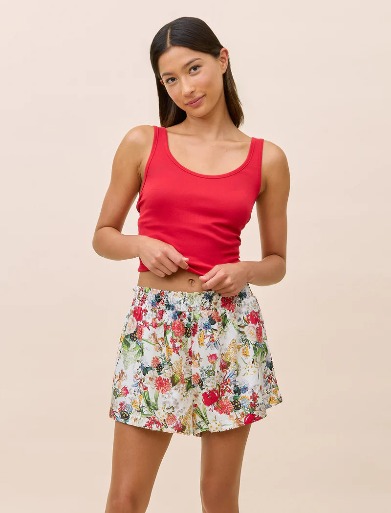 Papinelle - Holly Boxer & Singlet Set | White