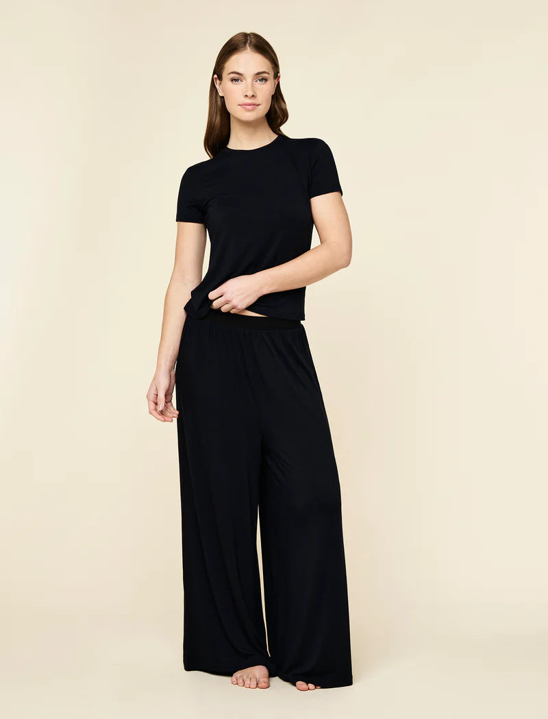 Papinelle - Katie Modal Soft Wide Leg Pant | Black