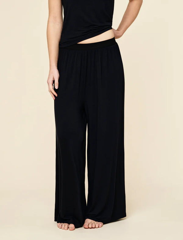 Papinelle - Katie Modal Soft Wide Leg Pant | Black