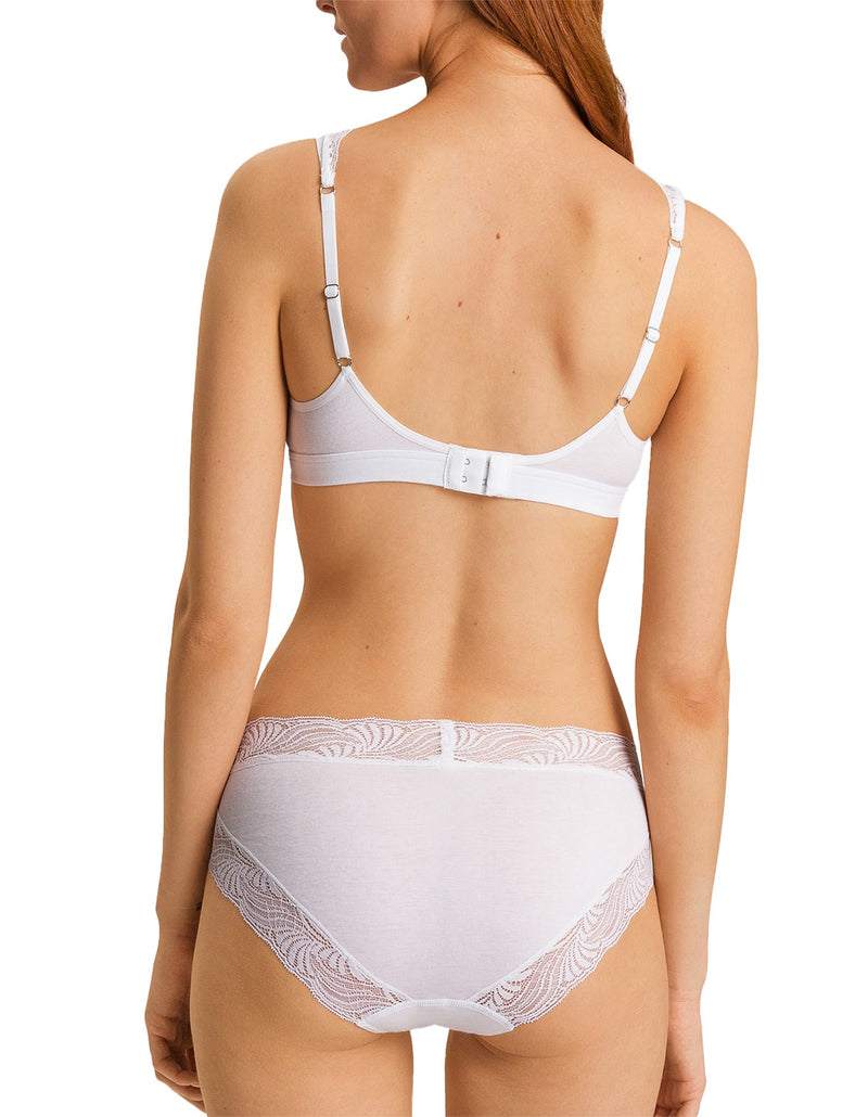 Hanro - Cotton Delight Soft Cup Bra | White