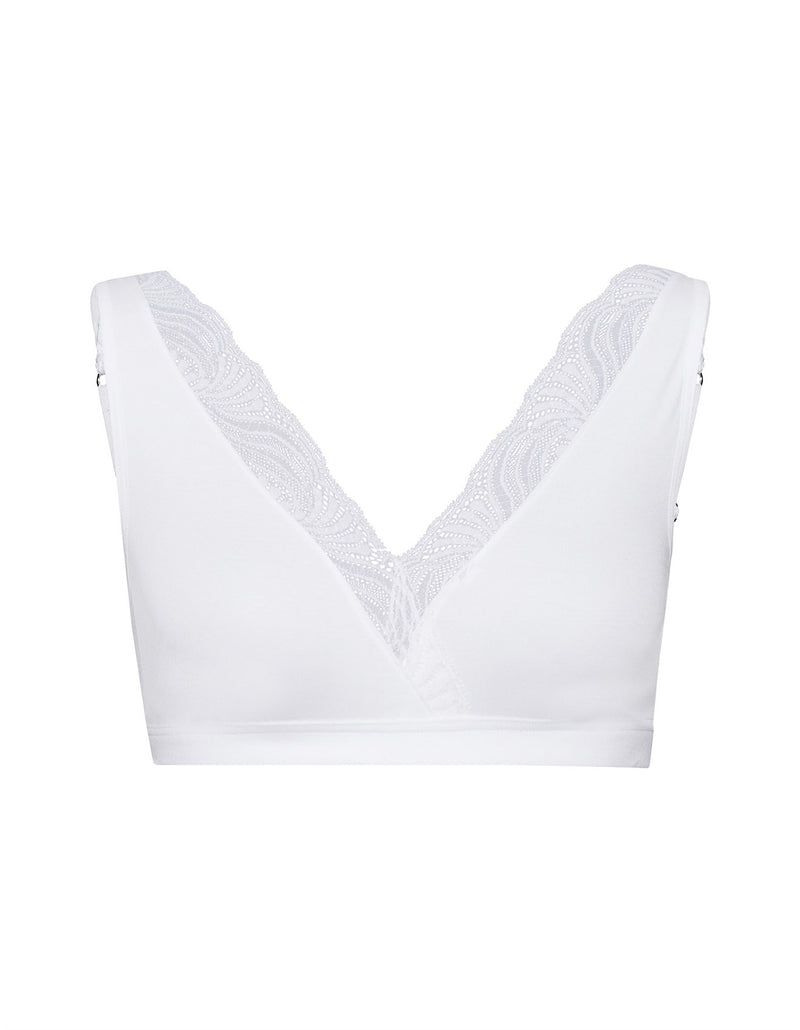 Hanro - Cotton Delight Soft Cup Bra | White