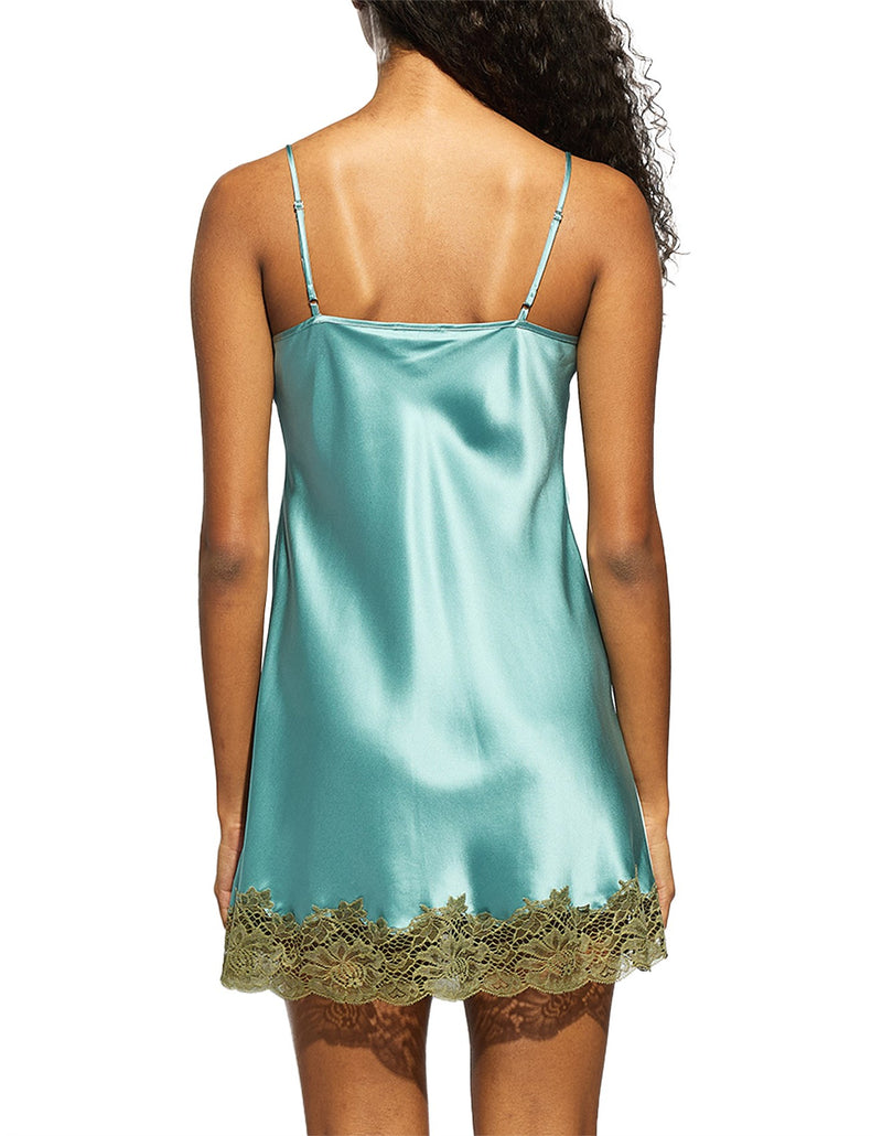 Ginia - Silk Lace Chemise | River