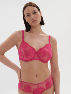 Simone Perele - Intrigue Full Cup Support Bra | Disco  Pink