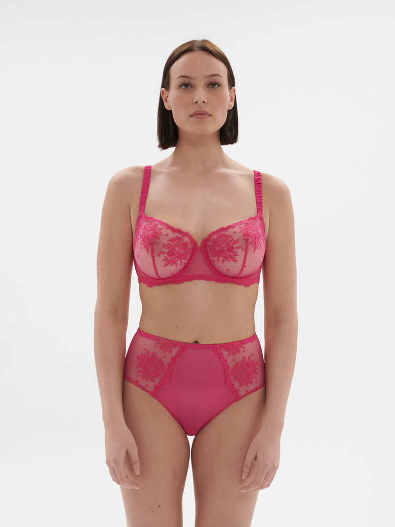 Simone Perele - Intrigue Half Cup Bra | Disco Pink