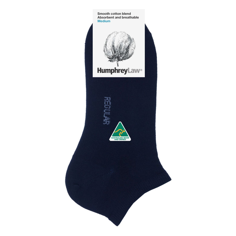 Humphrey Law - 80% Mercerised Cotton Ankle Socks