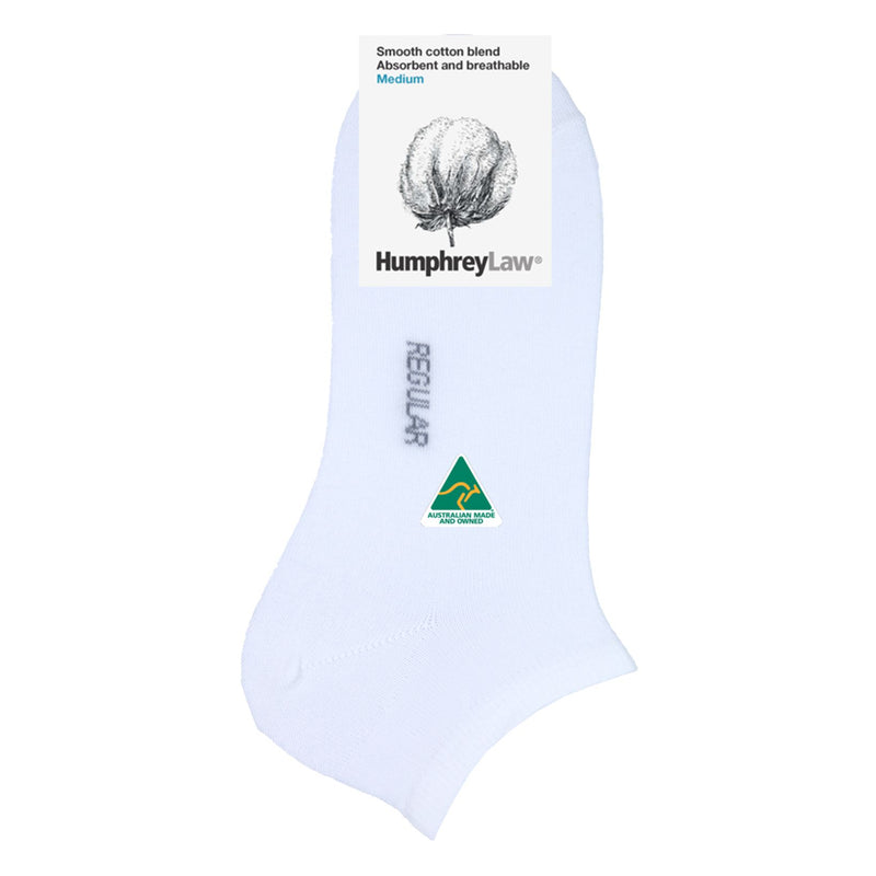 Humphrey Law - 80% Mercerised Cotton Ankle Socks
