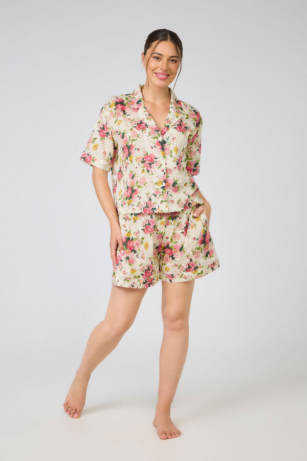 Arabella - Pj Set Short Sleeve Top & Short