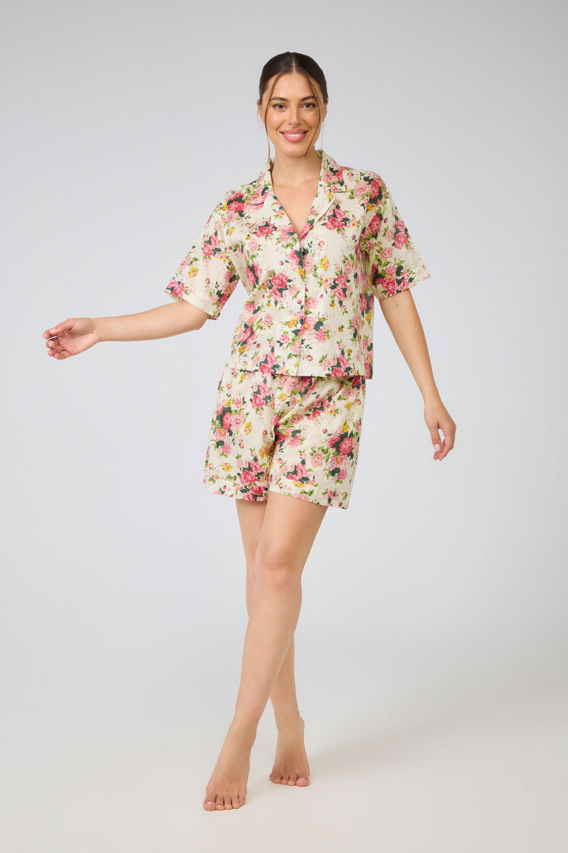 Arabella - Pj Set Short Sleeve Top & Short
