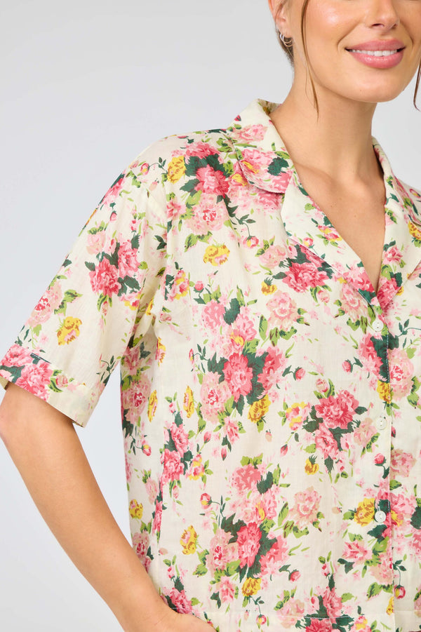 Arabella - Pj Set Short Sleeve Top & Short