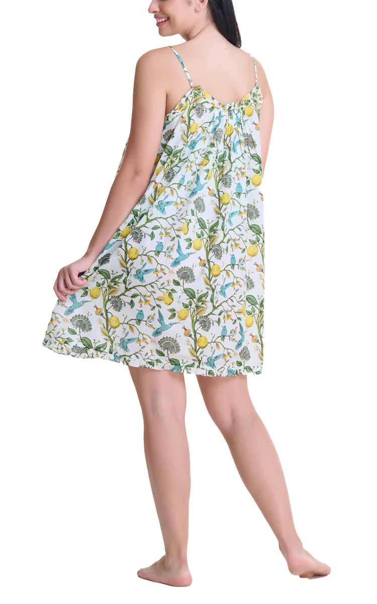 Arabella  -  Strappy Cotton Nightie
