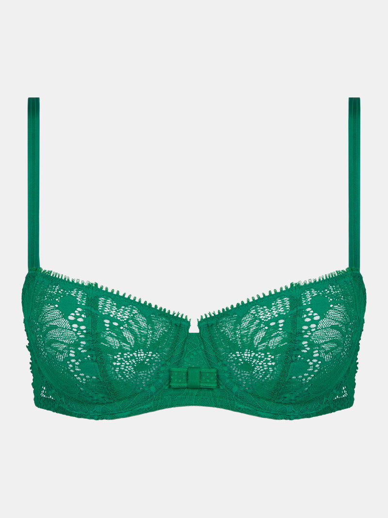 Chantelle - Day to Night Half Cup Bra | Racing Green