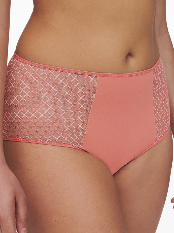 Chantelle - Norah Chic High-Waisted Full Brief | Rose Canyon