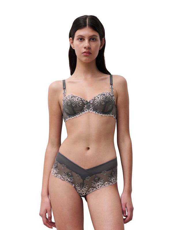 Chantelle - Champs Élysées Half Cup Balcony Bra | Blushed Ash
